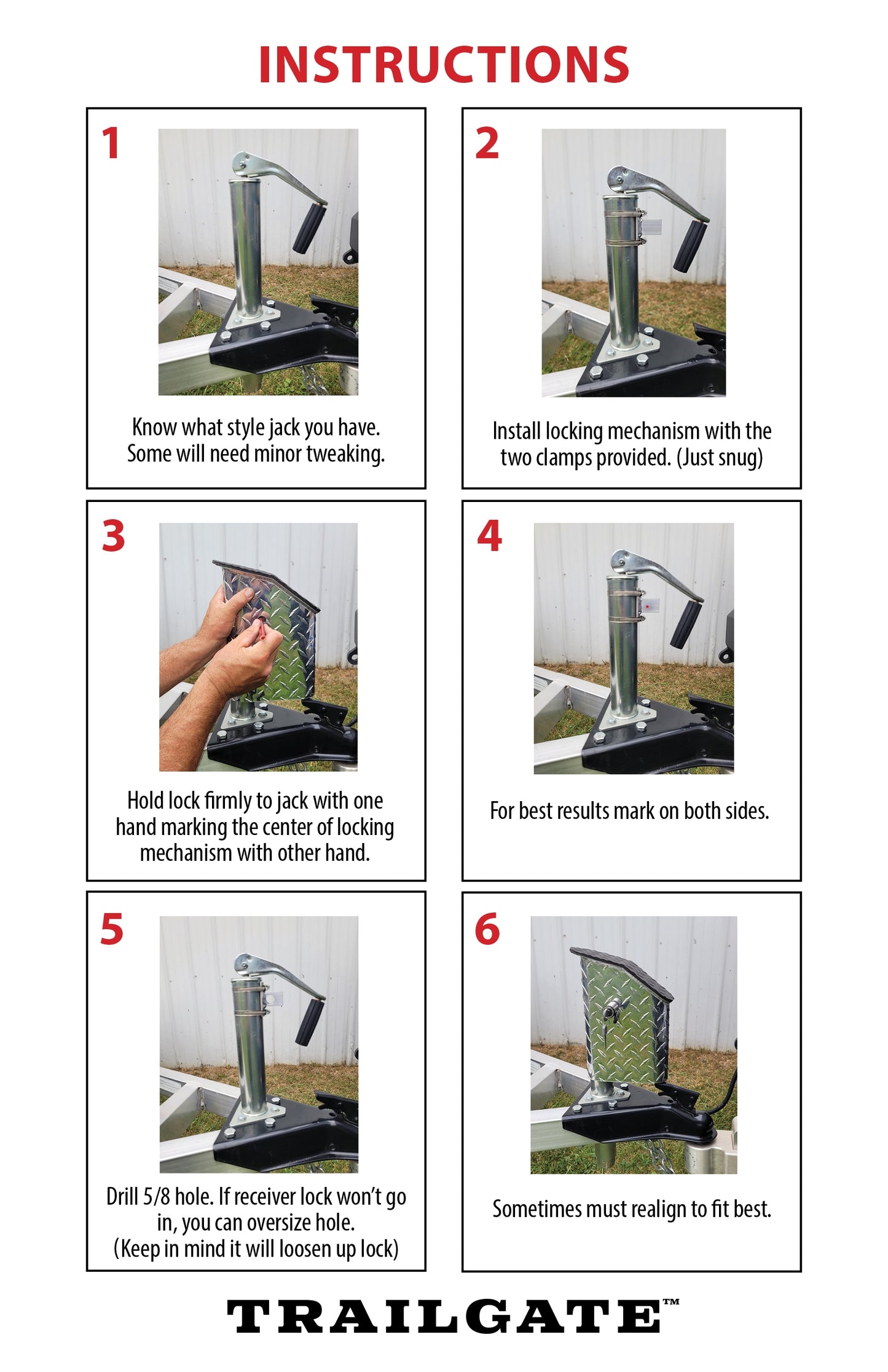 Trailgate™ (Receiver Lock Included)